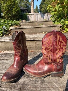 Double H men’s Leather Boots 8.5